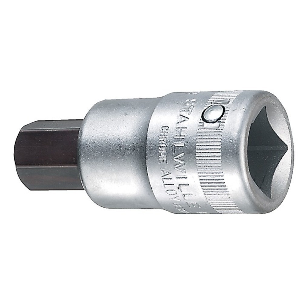 STAHLWILLE Steckschlüsseleinsatz 59 3/4 Zoll Innen-6-kant SW 17mm L.80mm