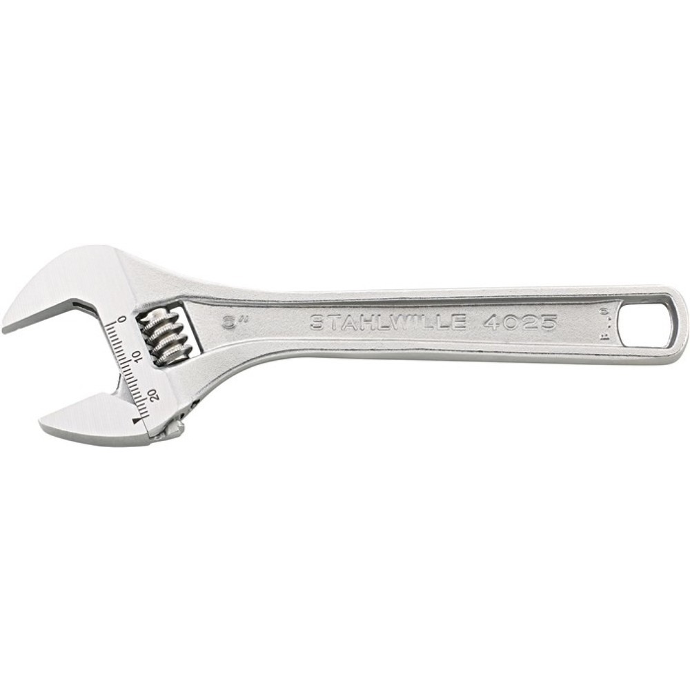 STAHLWILLE Rollgabelschlüssel 4025 max.44mm L.384mm m.Einstellskala