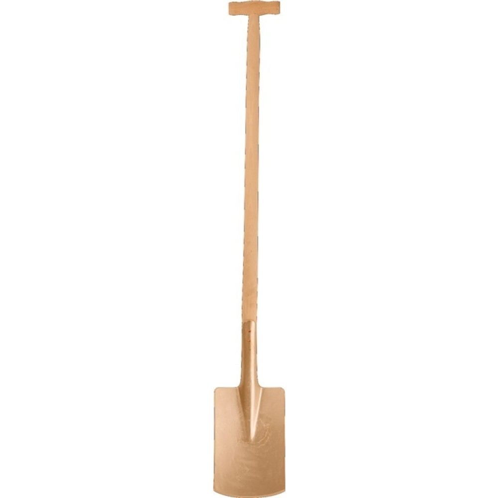 ENDRES TOOLS Spaten 260x170mm m.T-Stiel funkenfrei