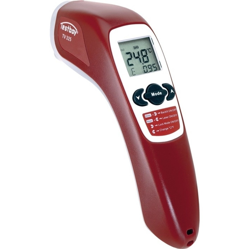 TESTBOY Infrarotthermometer TV 325 60 b.500GradC 2xTyp AAA