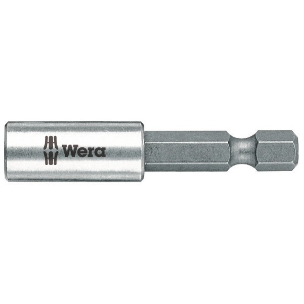 WERA Bithalter 899/4/1 1/4 Zoll F 6,3 1/4 Zoll C 6,3 Magnet, Spreng-Ri L.50mm