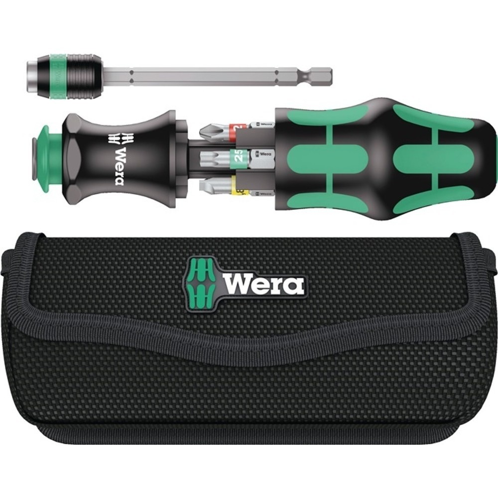 WERA Bitsortiment KK 20 Tool Finder 1 8-tlg.Schlitz/PH/PZD/TORX®