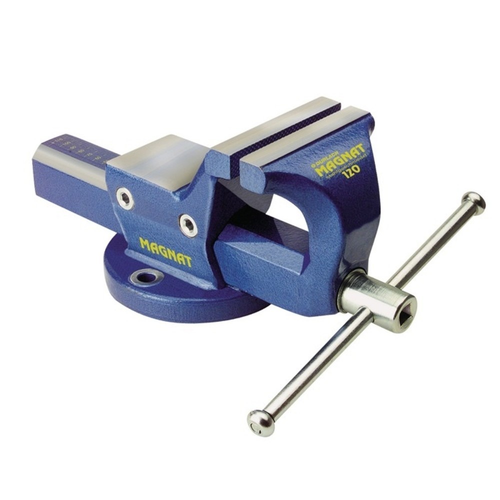 DURLACH Parallelschraubstock Magnat Backen-B.120mm Spann-W.150mm geschm