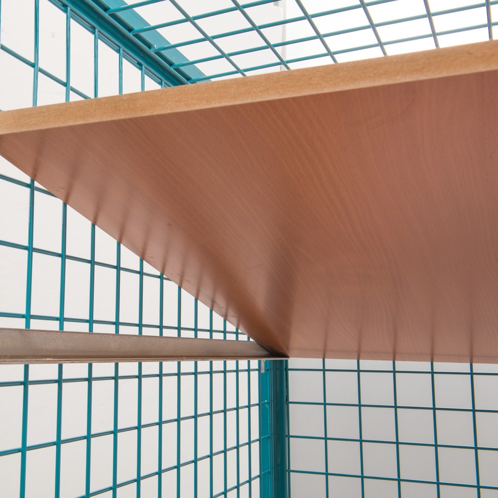Holzwerkstoff-Boden für VARIOfit® Etagenwagen, für Ladefläche BxT 995 mm x 660 mm, Buche