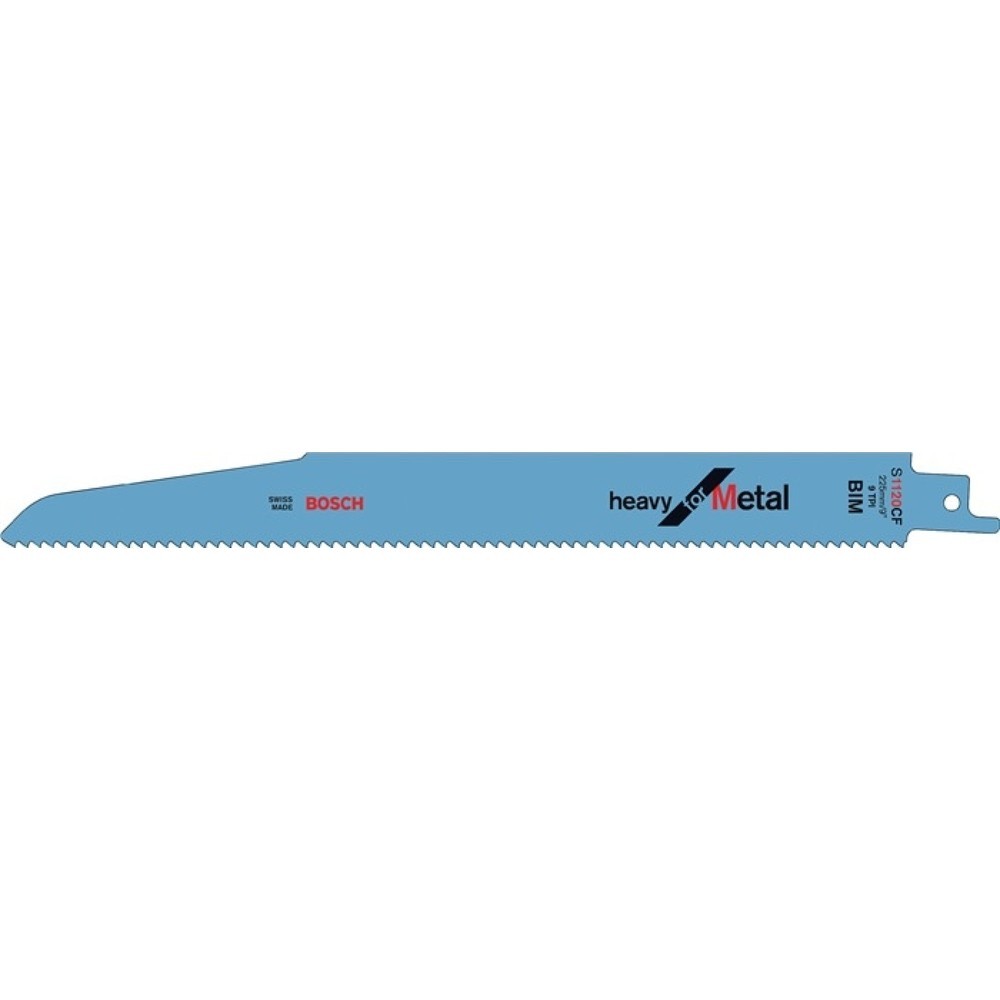 Säbelsägeblatt S 1122 BF L.225mm B.19mm TPI 14 1,8mm geschr., gefr.2 St./Karte