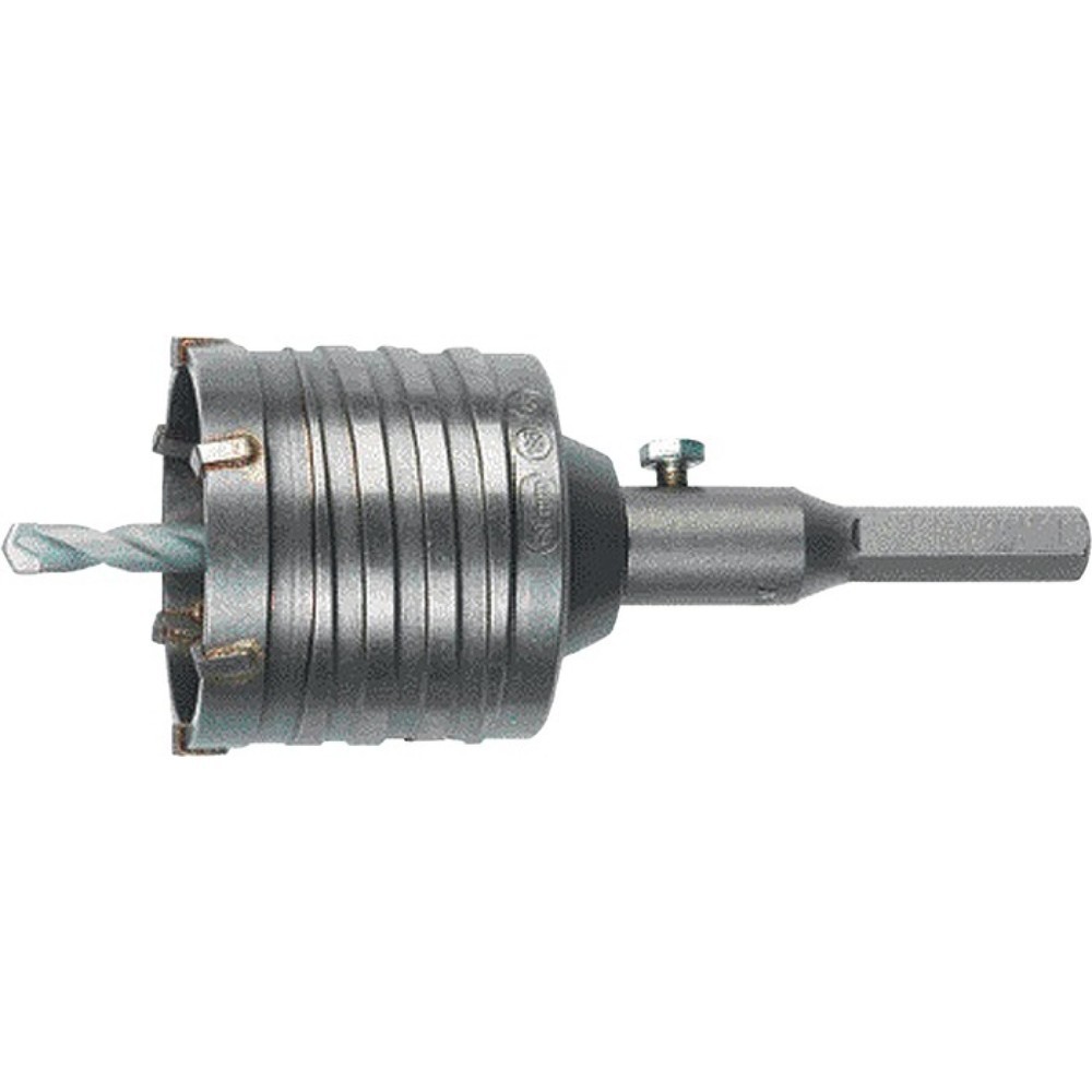 HELLER Schlagbohrkrone D.68mm Gesamt-L.120mm f.Steckd.6-KT.-Schaft