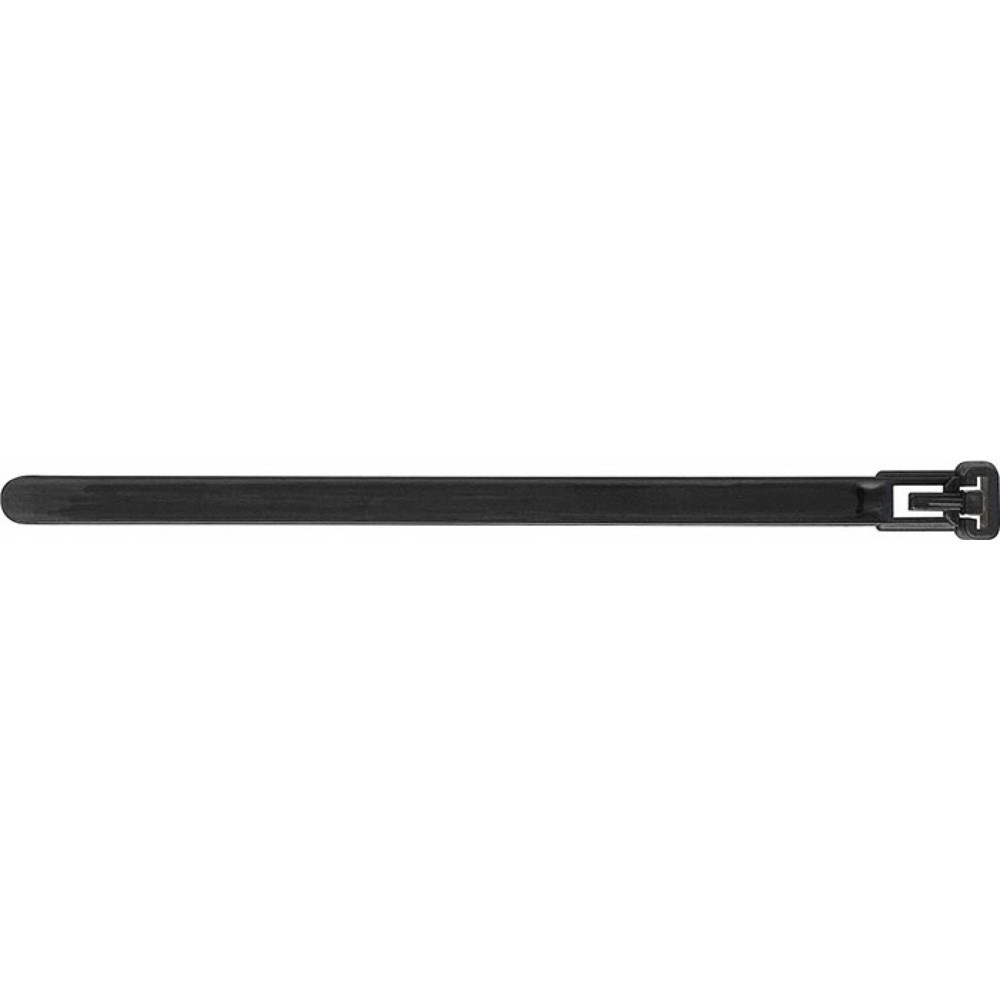 Kabelbinder L.100mm B.3,6mm PA schwarz 100St./Btl.