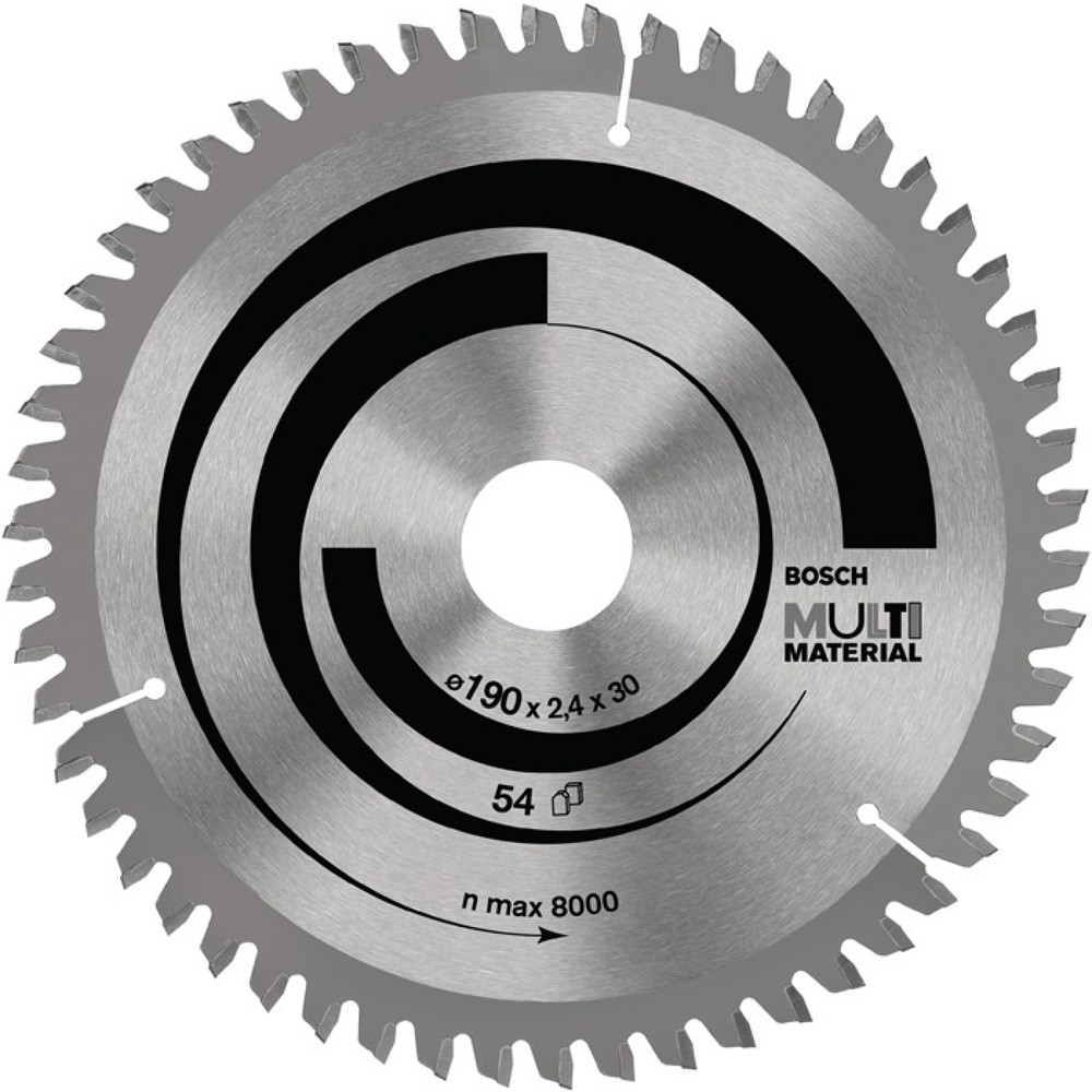 BOSCH Kreissägeblatt AD 210mm Z.54 HLTCG Schnitt-B.2,4mm