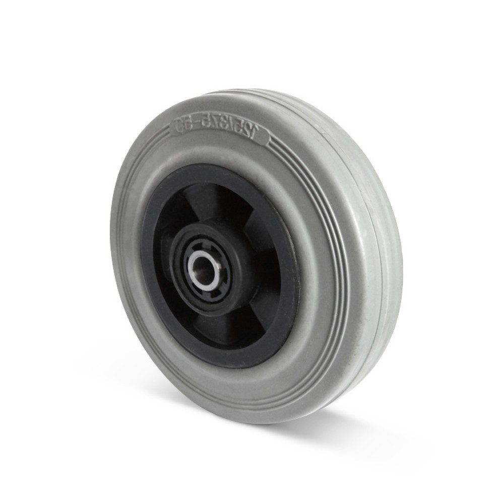 Rad Vollgummi Basic, PAK-frei, ØxB 80 x 35 mm, TK 70 kg