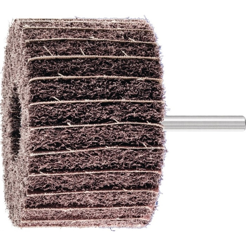 PFERD Fächerschleifer POLINOX® PNZ Ø40xH20mm K.100 Kombi Vlies/Korund 6mm