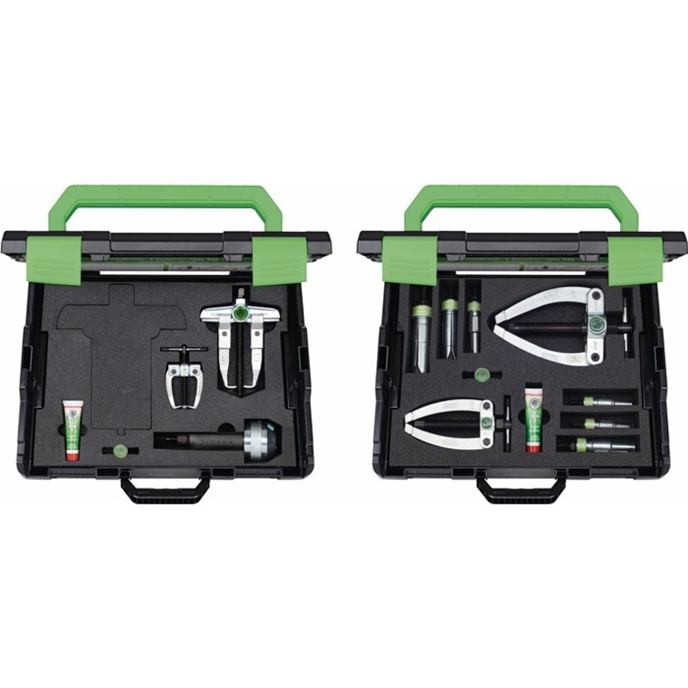 KUKKO Kugellagerab-/ausziehvorrichtung 24 Spann-W.60-160mm 24-B in 2xL-Boxx