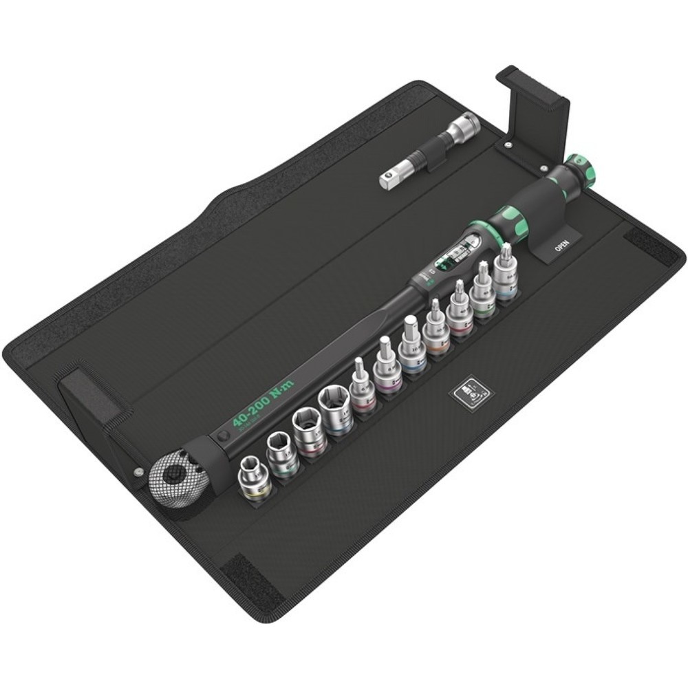 Drehmomentschlüsselset Click-Torque C 3 Set 1 13-teilig 40 200 Nm 1/2 ″