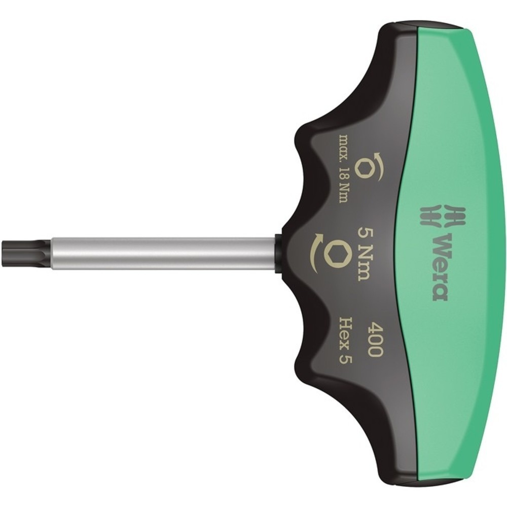 WERA Drehmomentschraubendreher 400 TX TX 25 5 Nm fest eingest