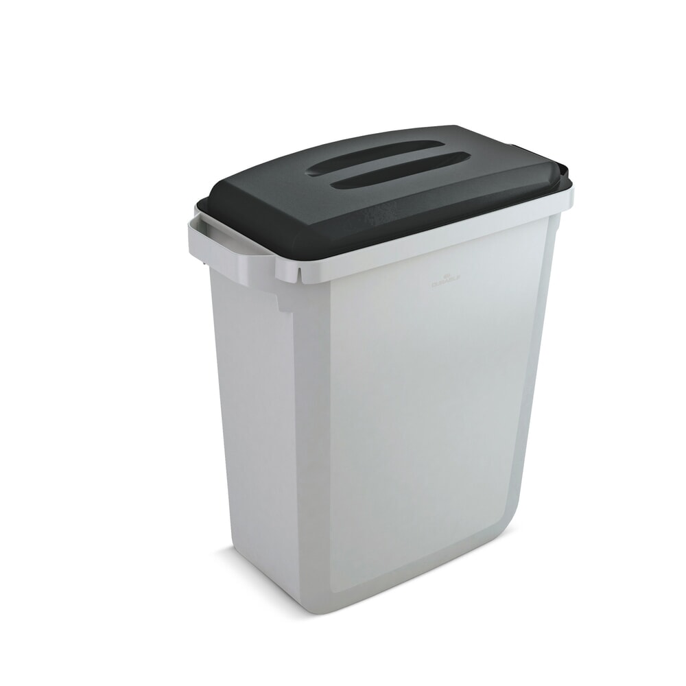 DURABLE Abfall- und Wertstoffbehälter 60 Liter, PP, grau, 1 Stk/VE