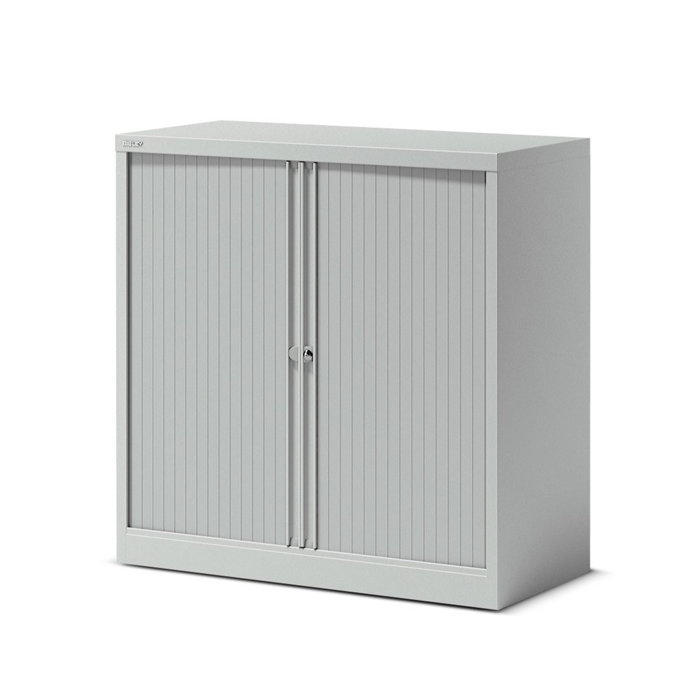 BISLEY Büro-Rollladenschrank Essentials, 2 OH, Breite 1.000 mm