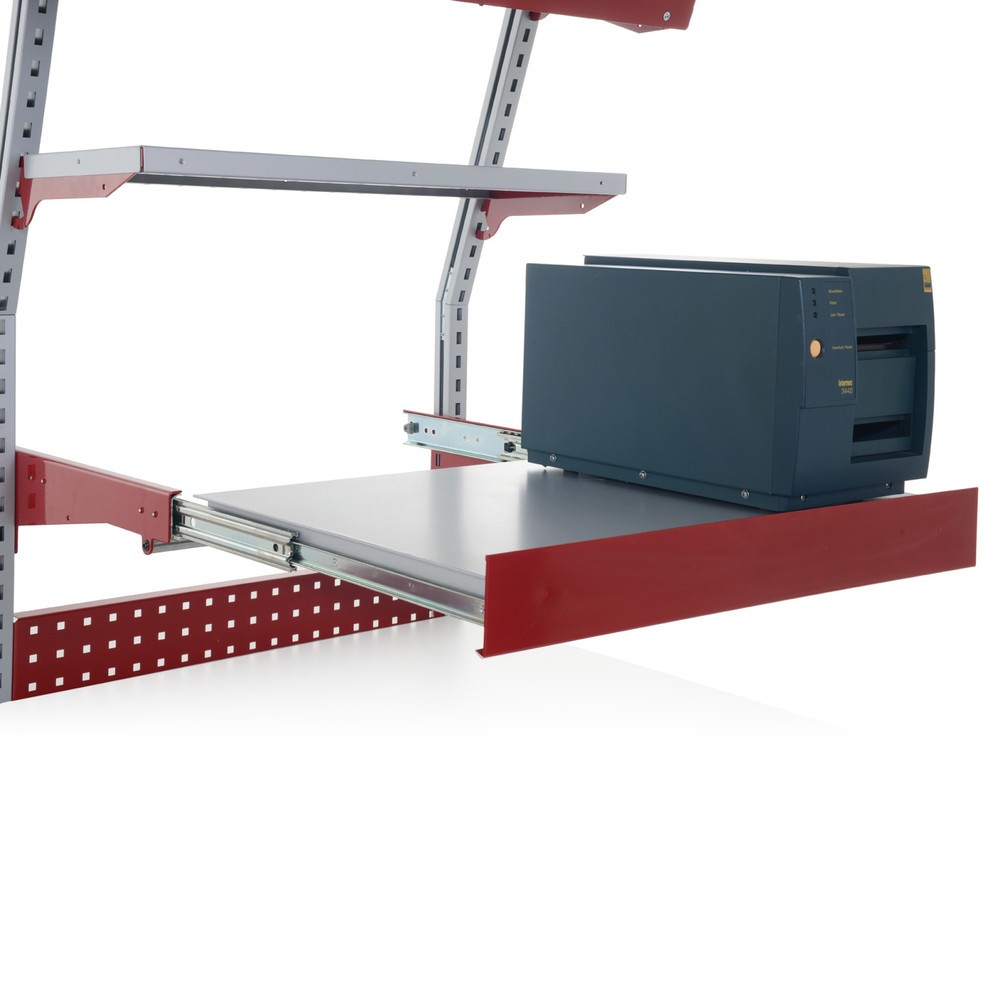 Auszugboden für Rocholz Packtische SYSTEM FLEX, HxBxT 140 x 800 x 500 mm