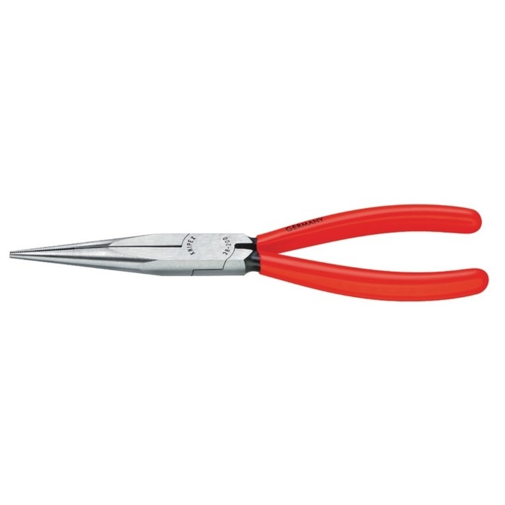 KNIPEX Mechanikerzange L.200mm Form 9 45Grad gew.Ku.-Überzug