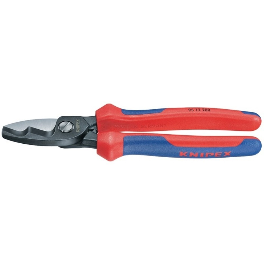 KNIPEX Kabelschere L.200mm Mehrkomp.-Hüllen