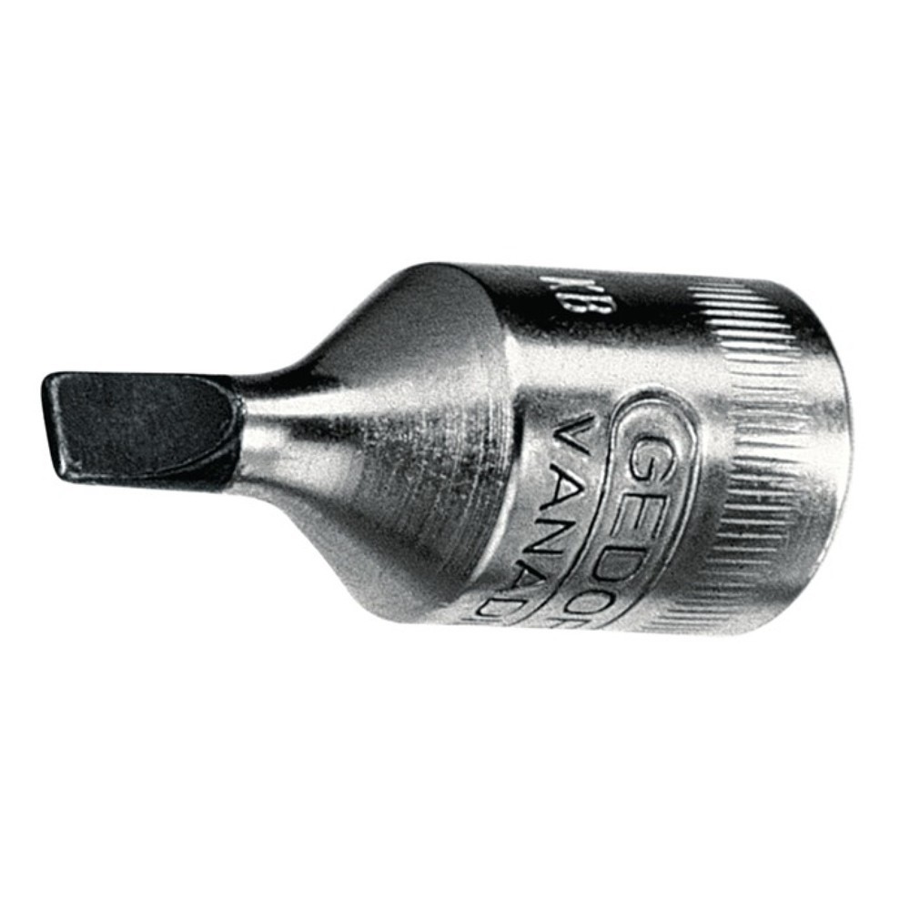 GEDORE Steckschlüsseleinsatz IS 20 1/4 Zoll Schlitz 6,5mm L.37mm