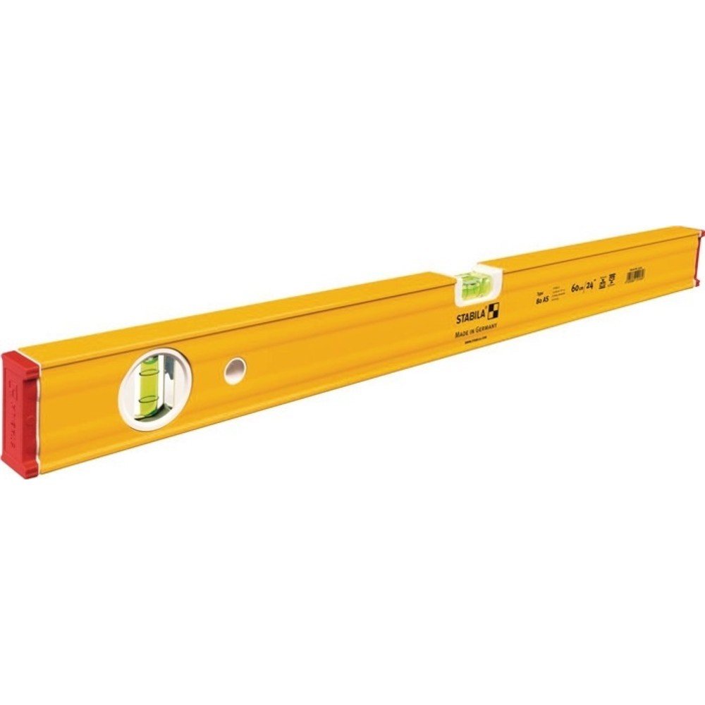 STABILA Wasserwaage 80 AS 30cm Alu.gelb ± 0,5 mm/m