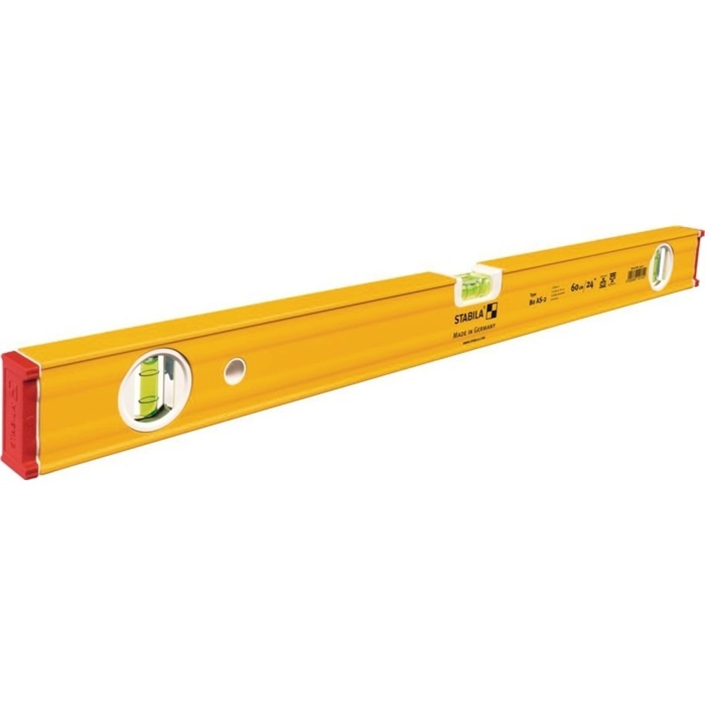 STABILA Wasserwaage 80 AS-2 100cm Alu.gelb ± 0,5 mm/m