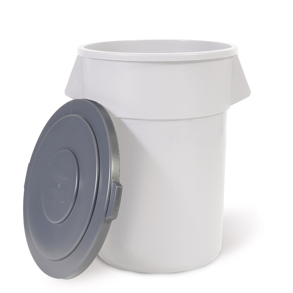 Deckel für Rubbermaid® Universalcontainer 38 Liter, rund, weiß