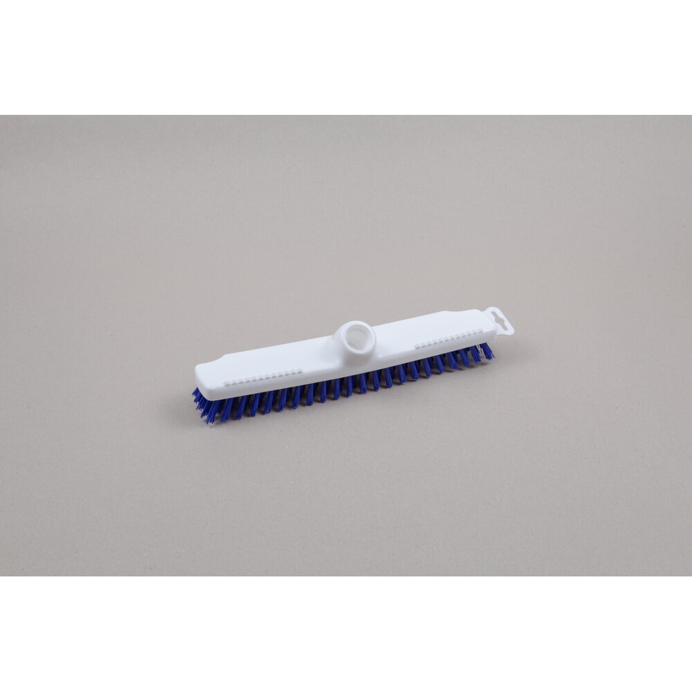 Hygiene-Wischer, Kunststoff, dt. Gewinde, Polyesterborsten 0.50, hart, 280 mm, blau