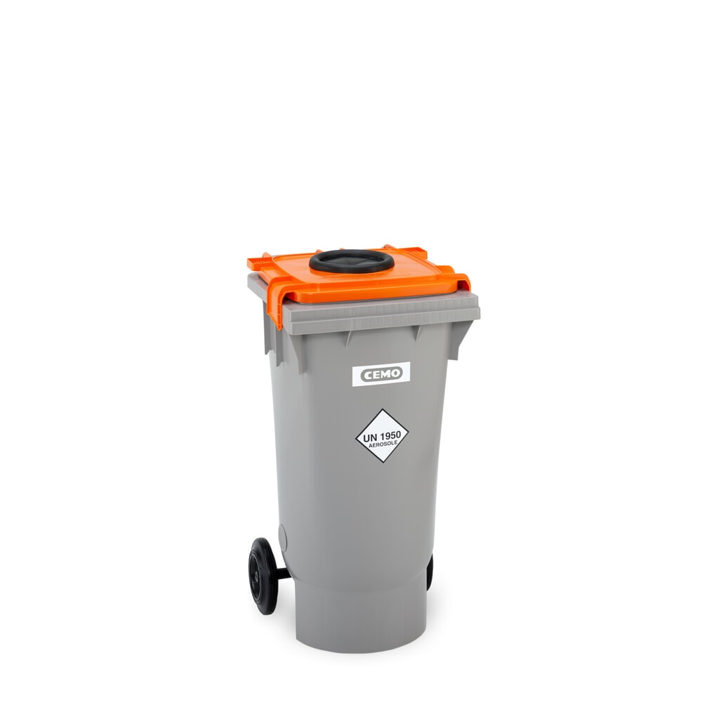 CEMO Spraydosen-Sammelbehälter, 120 Liter