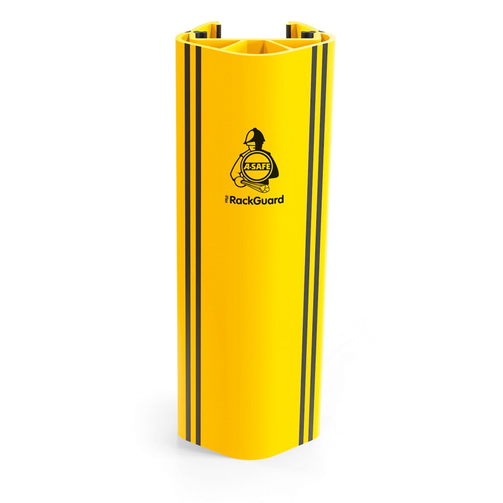 A-SAFE Anfahrschutz für Regale RackGuard (L) SLR aus MEMAPLEX®, Innenmaß HxBxT 600 x 112 x 75 mm