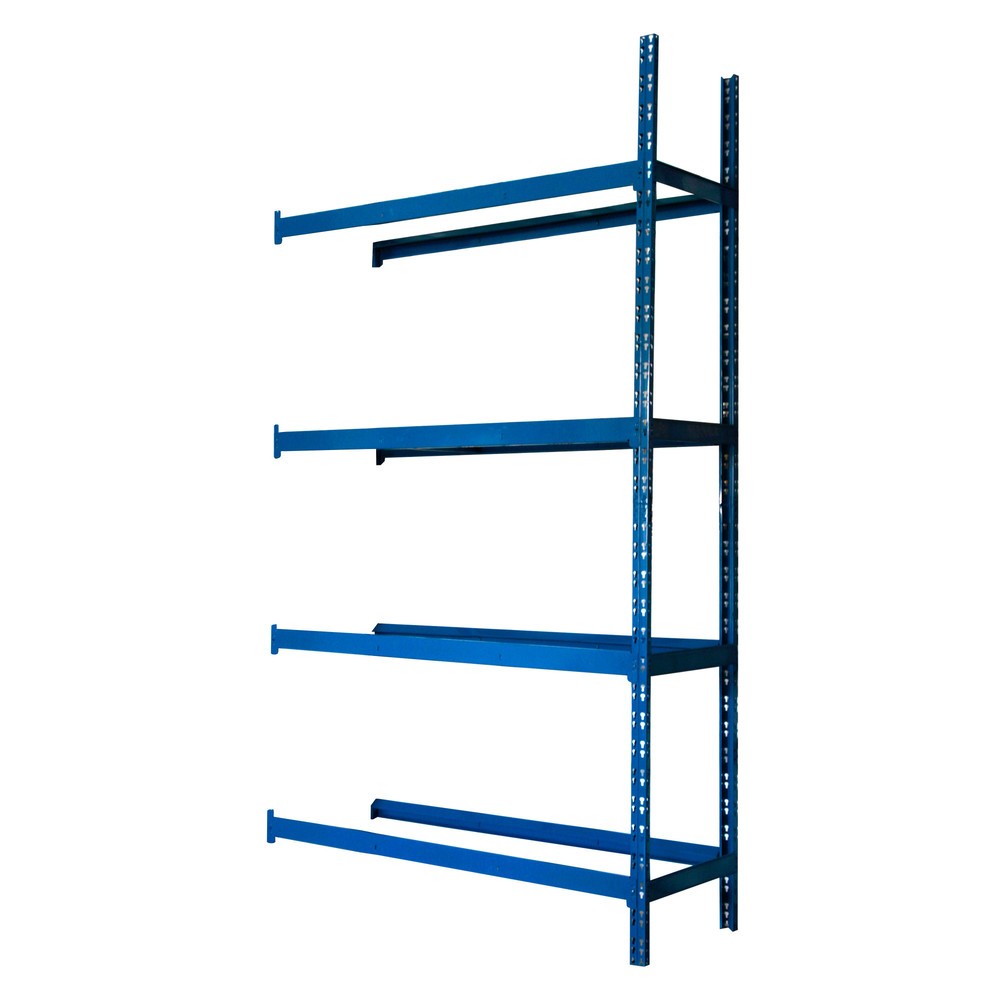 Reifenregal, Anbaufeld, blau, HxBxT 2.000 x 1.500 x 500 mm, 4 Ebenen für 16 Reifen