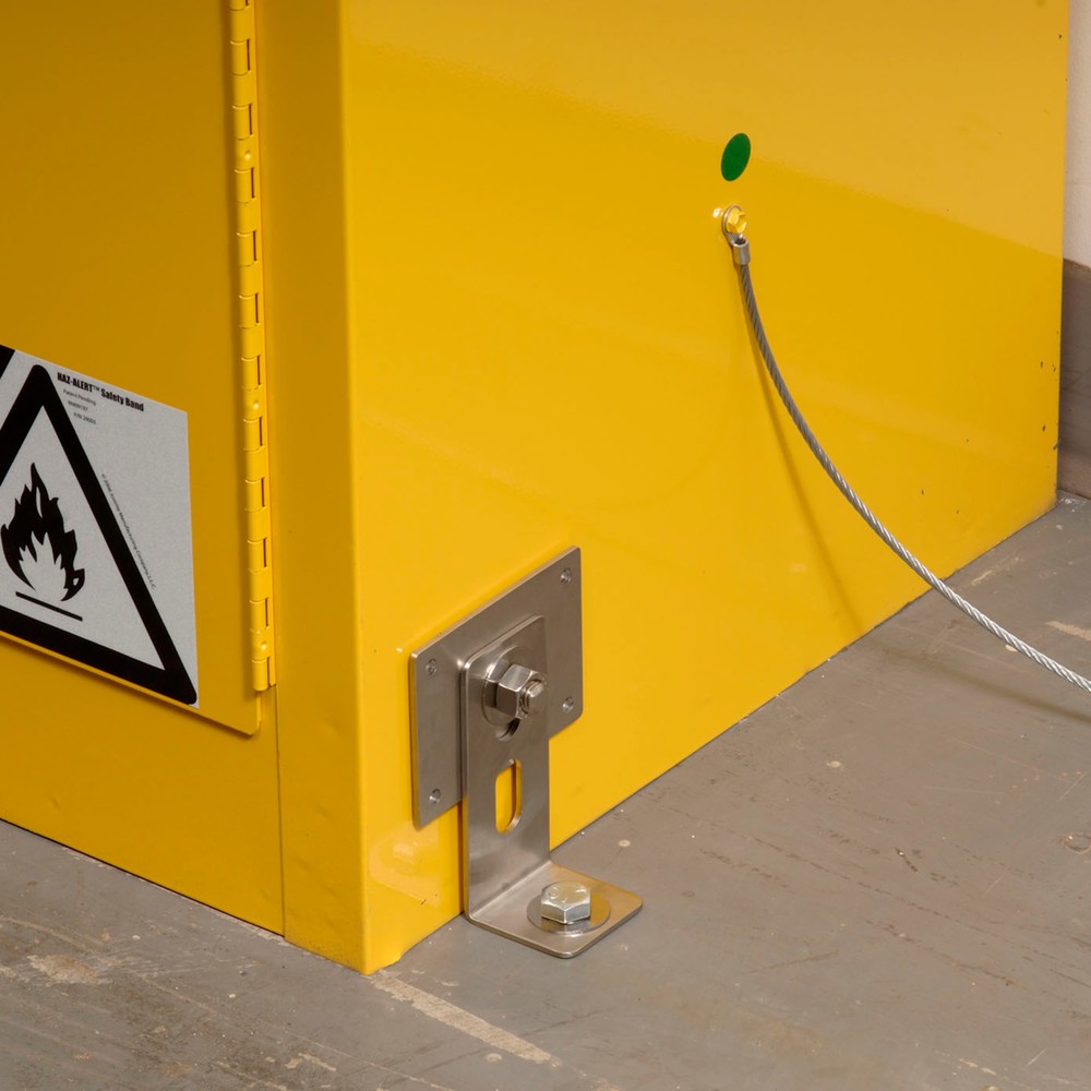 Seismisches Halterungs-Set für Justrite® Sicherheitsschränke