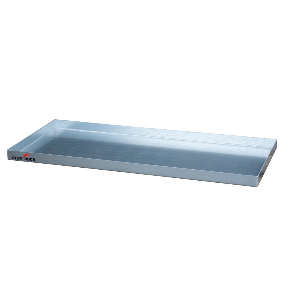 Steinbock® Kleingebinde-Auffangwanne aus Stahl, verzinkt, HxBxT 60 x 1.390 x 600 mm, Auffangvolumen 30 Liter