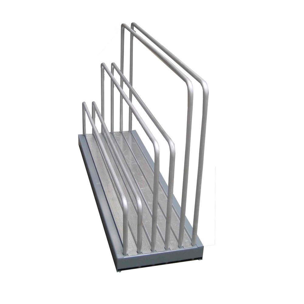 Tafelregal VLR, HxBxT 1.000 x 475 x 1.600 mm, Fachbreite 70 mm, 5 Fächer