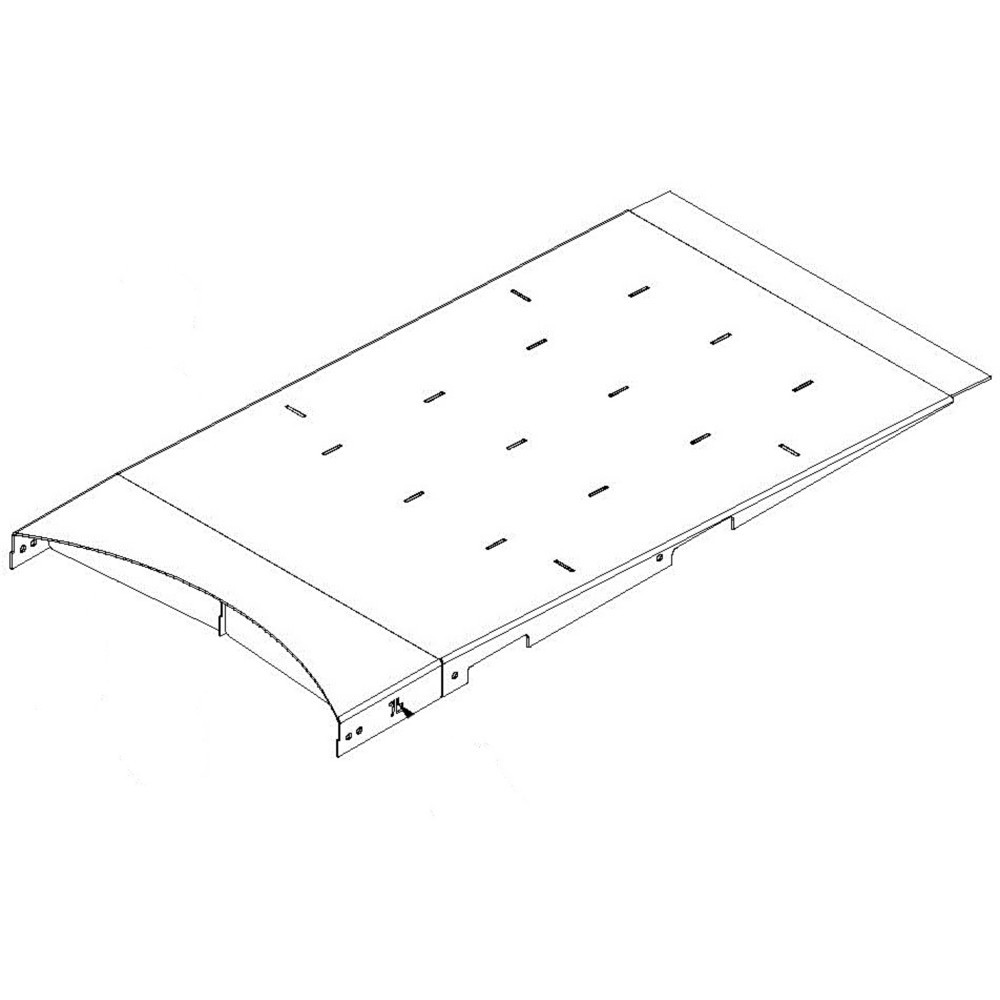 Spezial-Auffahrrampe für Palettenwickler PS VOLTA/VOLTA-A mit Drehteller Ø 1.650 mm und Wiegesystem