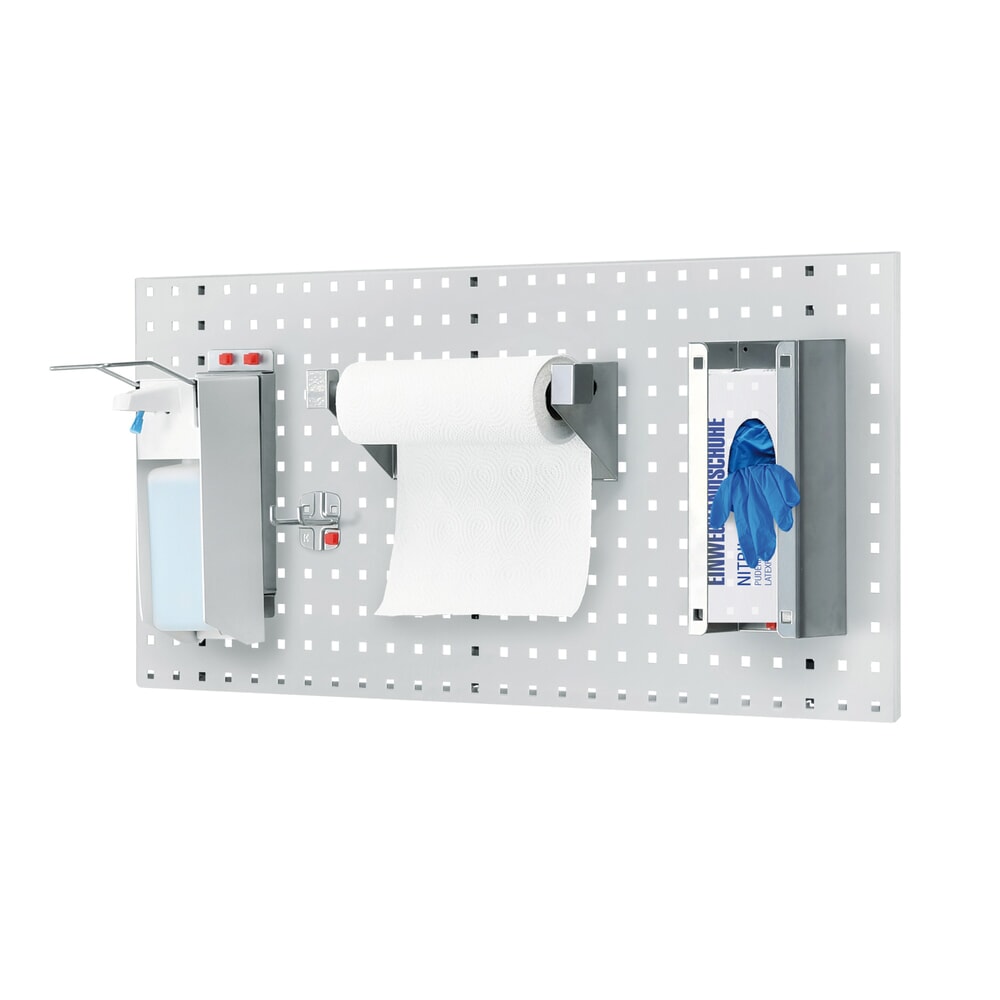 Kappes RasterPlan Hygienestation, Lochplatte, HxB 450 x 1.000, Modell 4