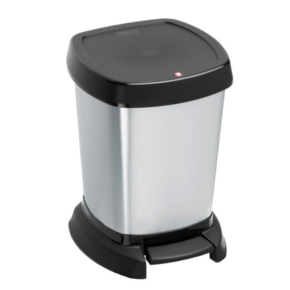 rothopro Treteimer PASO, 6 l, metallic