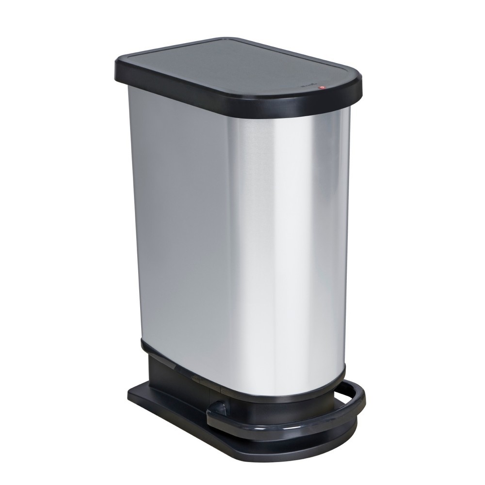 rothopro Treteimer PASO mono, 50 l, metallic