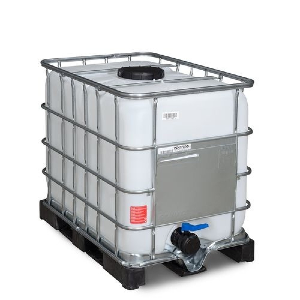 IBC, PE-Palette, 600 l, Öffnung NW150, Auslauf NW50
