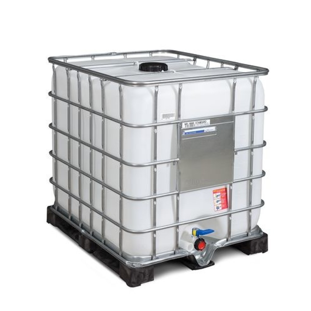 IBC, PE-Palette, 1.000 l, Öffnung NW150, Auslauf NW50