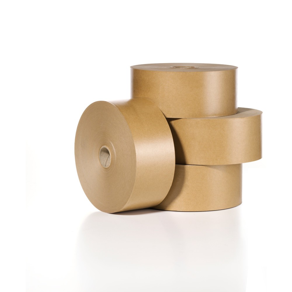 Nassklebeband, BxL 60 mm x 200 lfm, braun, 12 Stk/VE
