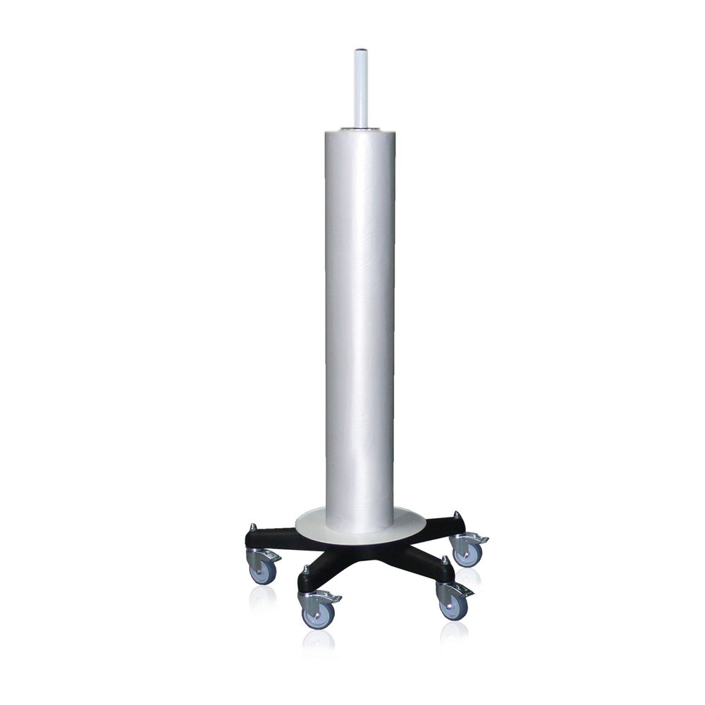 Folienspender für perforierte Deckblattfolien bis 1.600 mm Breite, max. Rollengewicht 50 kg