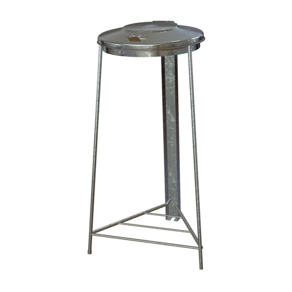 RENNER Müllsackständer Typ 8016 für 120-l-Müllsäcke, stationär, feuerverzinkt