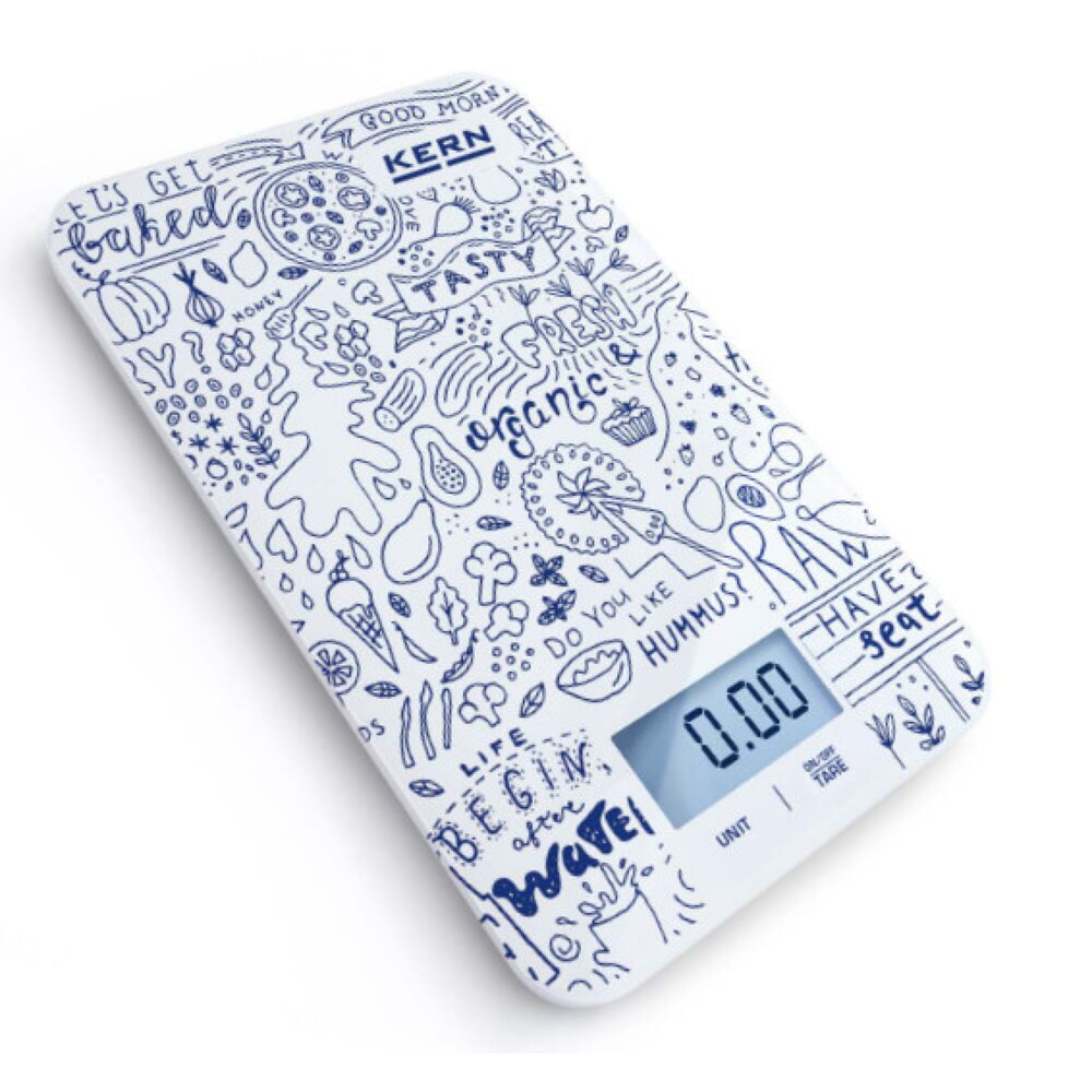 KERN Küchenwaage-Set FGE, 5 Stk, Wägebereich 5 kg, Ziffernschritt 1 g