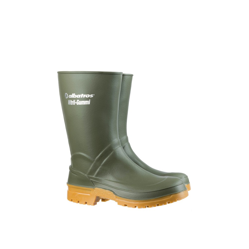albatros GUARDIAN MID GREEN Nitrilgummistiefel Grösse 43, grün