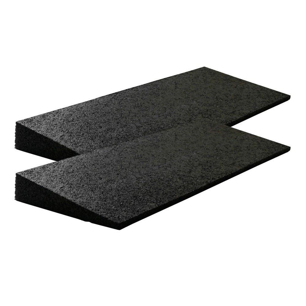 HEMMDAL Bordsteinrampe, HxBxT 8-43 x 500 x 200 mm, Set à 2 Stk