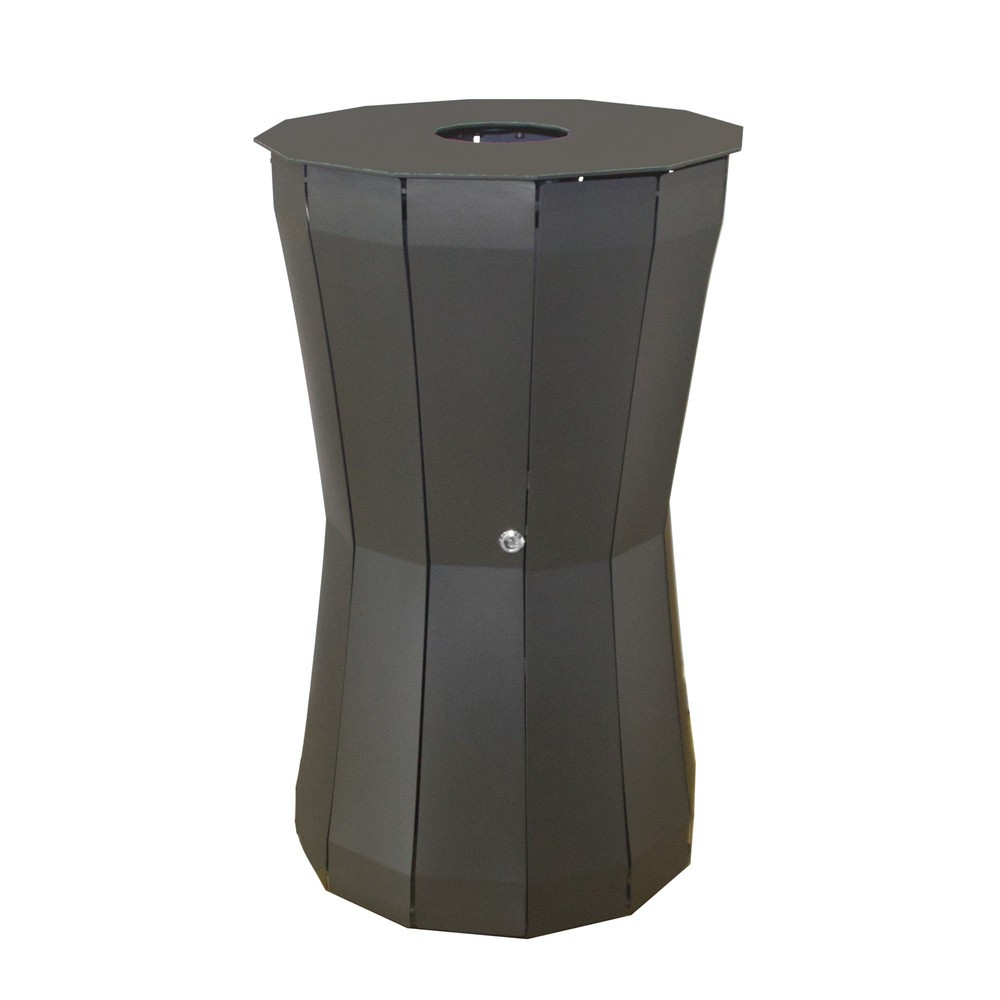 RENNER Abfallbehälter Style, 80 Liter, moosgrün