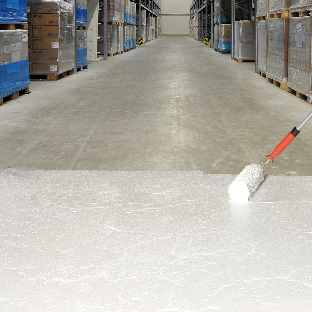 MORAVIA Hallenbeschichtung PROline-paint Anti-Rutsch, 5l, sehr feine Körnung, RAL 7001 silbergrau
