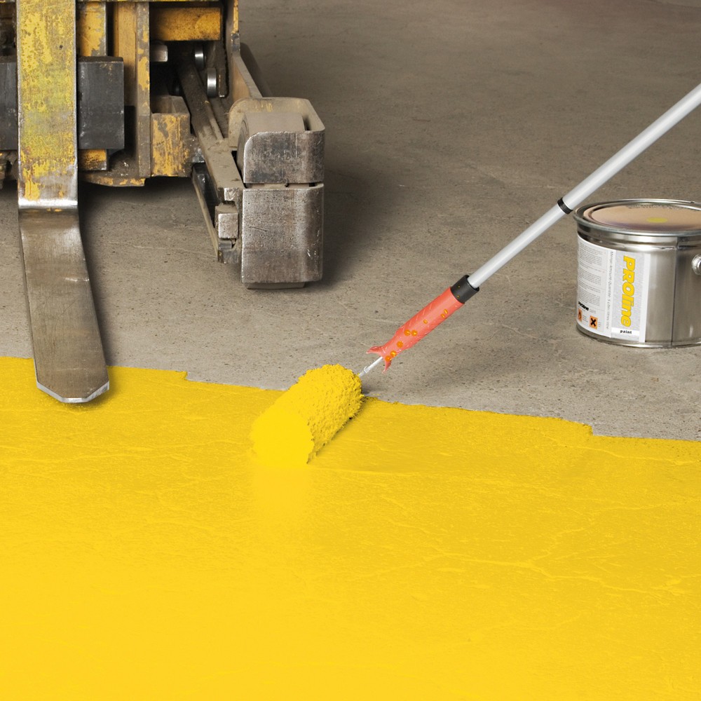 MORAVIA Hallenbeschichtung PROline-paint für starke Beanspruchung, 5 l, seidenglänzend, RAL 9016 verkehrsweiß