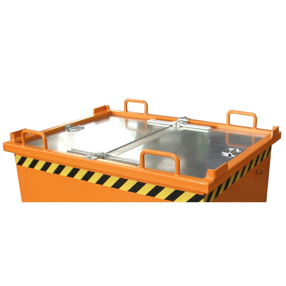 Deckel für Bauer® Klappbodenbehälter mit Volumen 1,5-2 m³