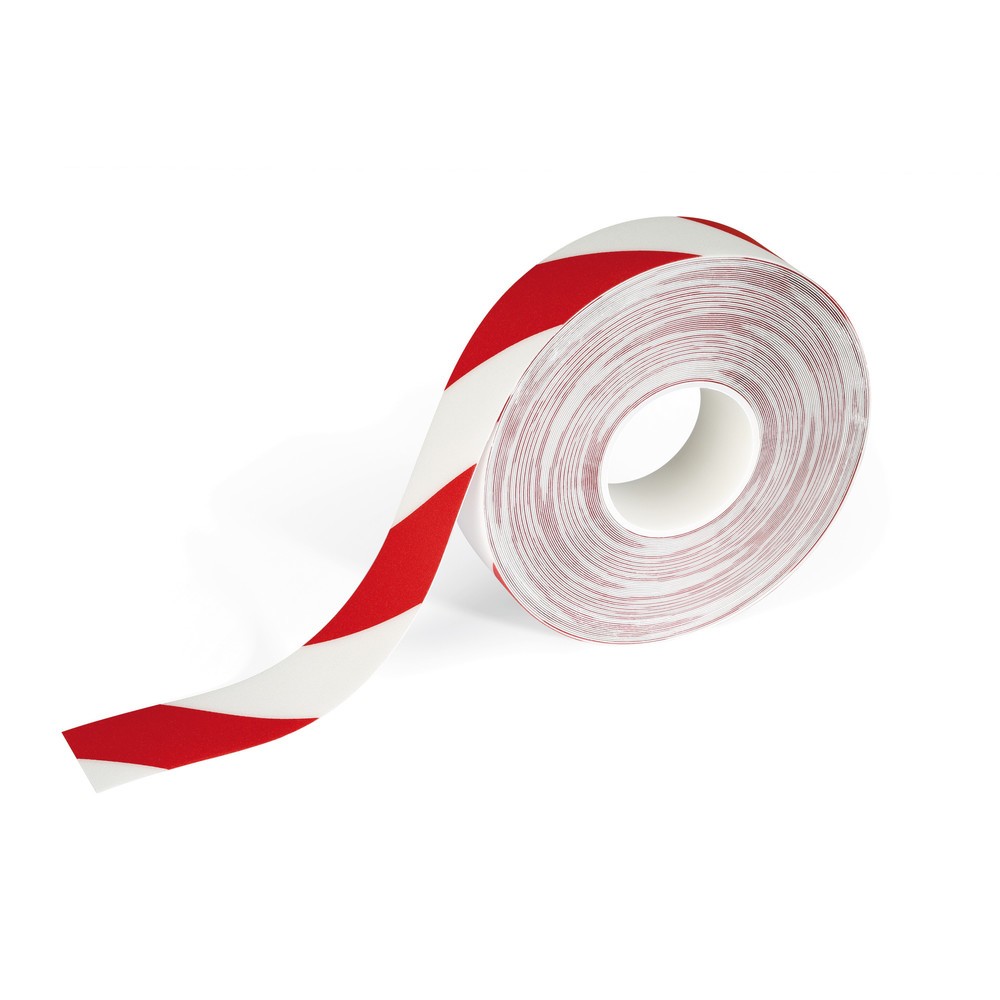 DURABLE Bodenmarkierungsband DURALINE® 50/07, rot/weiß
